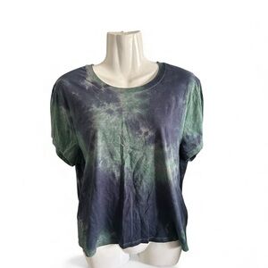 Target Green and Blue Tie-Dye Short Sleeve Tee